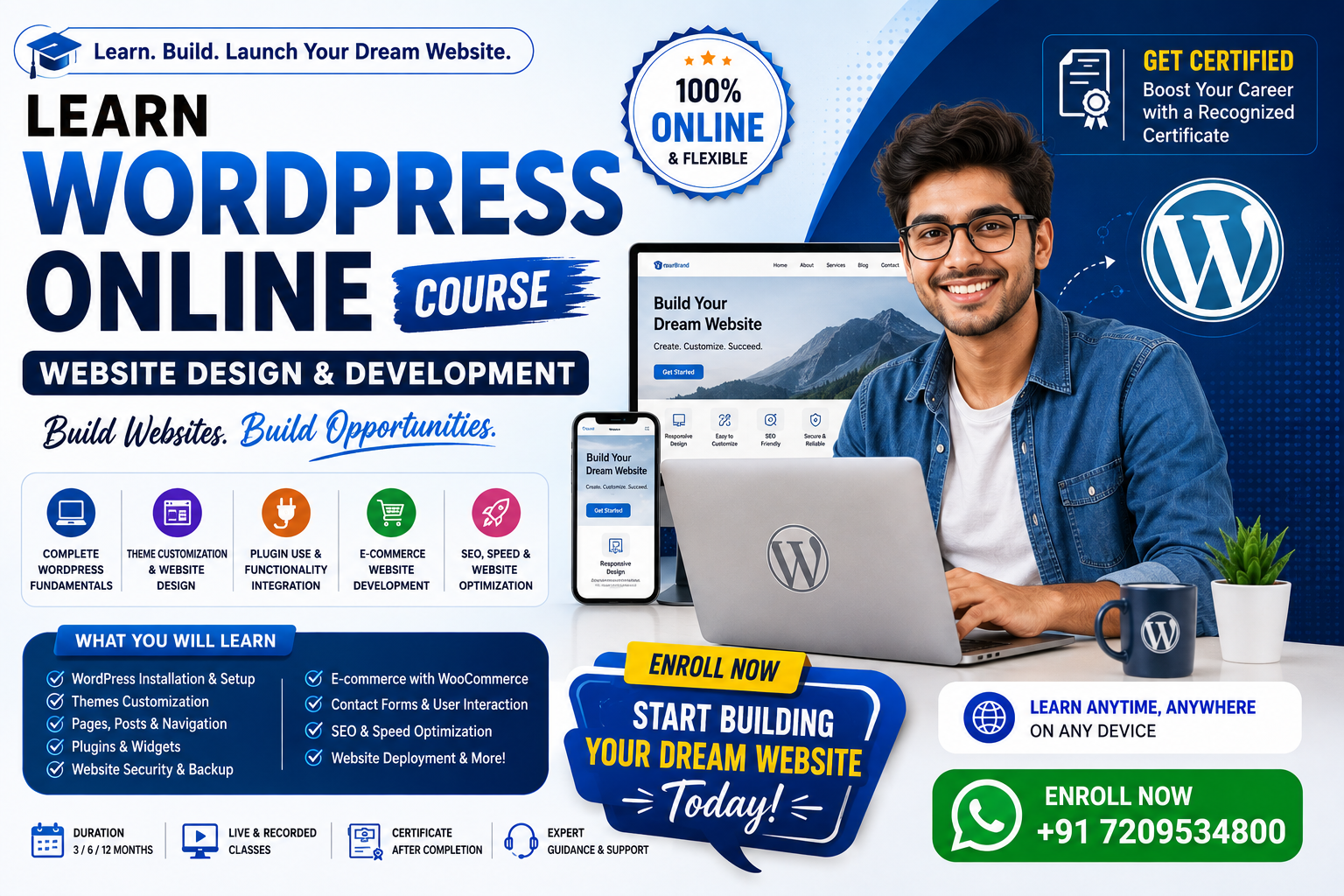 Build Your Dream Website Online