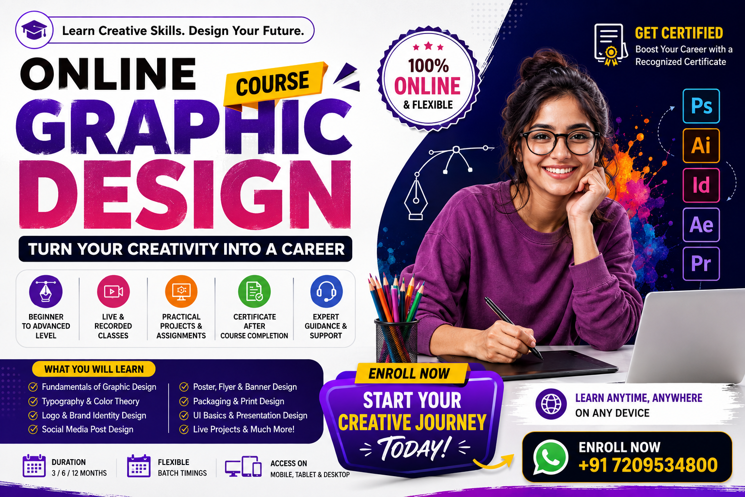 Graphic Design Course Create Your Future